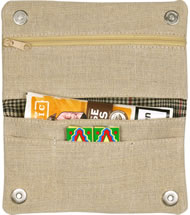 Jute Roll Your Own pouch